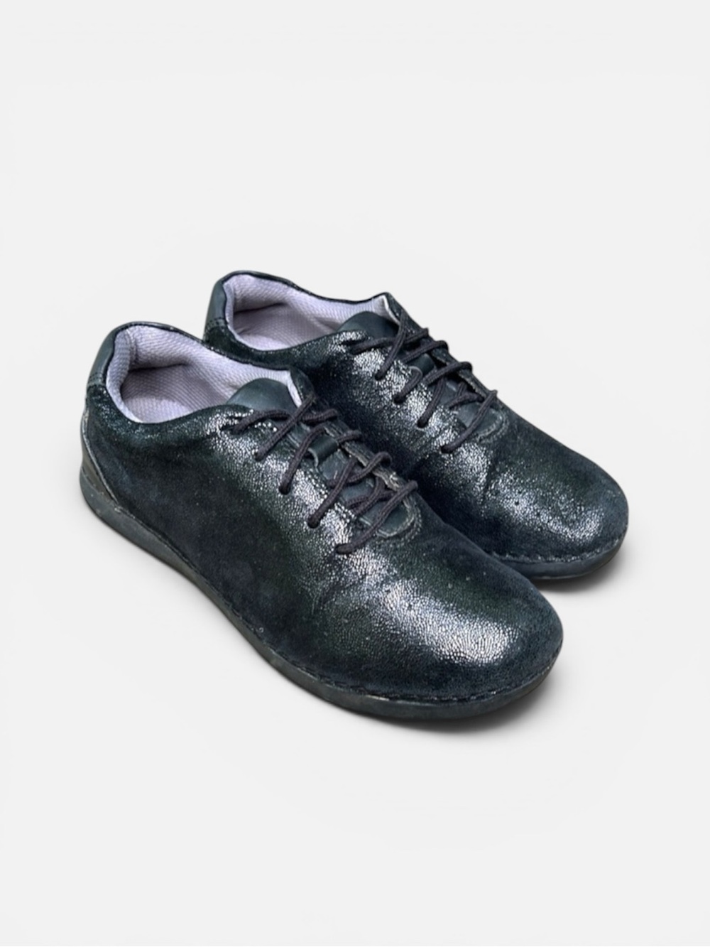 Alegria Essence Comfort Sneaker in Licorice Soft Serve Women’s Size EU 36